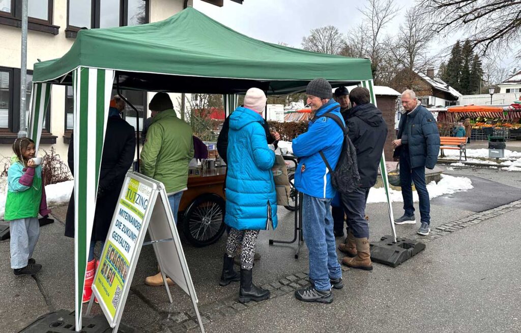 Mit Espresso ins Gespräch – Freie Wähler Tutzing auf dem Wochenmarkt 1 Markt4 2 - Parteifreie - Freie Wähler Tutzing